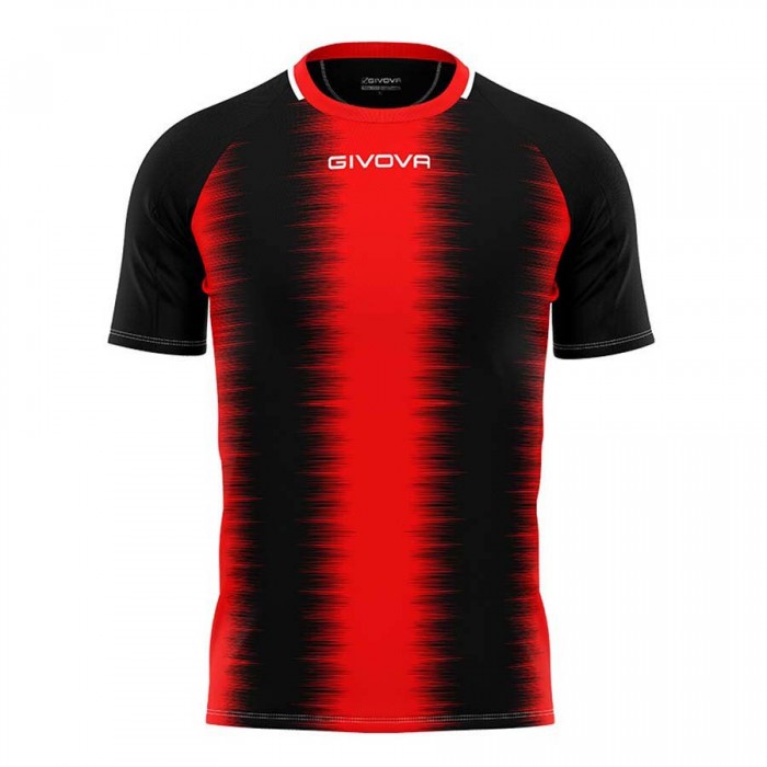 [해외]GIVOVA Stripe 반팔 티셔츠 3140780899 Red / Black