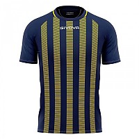 [해외]GIVOVA 반소매 티셔츠 Tratto 3140780913 Blue / Yellow