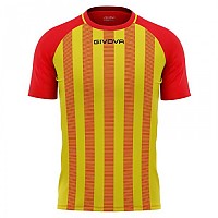 [해외]GIVOVA 반소매 티셔츠 Tratto 3140780917 Red / Yellow