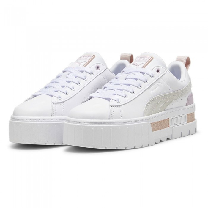 [해외]푸마 SELECT Mayze Lth 운동화 140378501 White / Rose Quartz