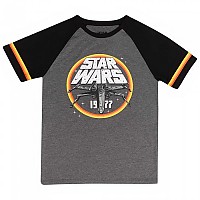 [해외]HEROES Star Wars 1977 Circle 반팔 티셔츠 139858112 Charcoal