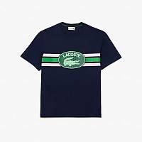 [해외]라코스테 반소매 티셔츠 TH1415 140606365 Blue Navy / Gelato / Oseille