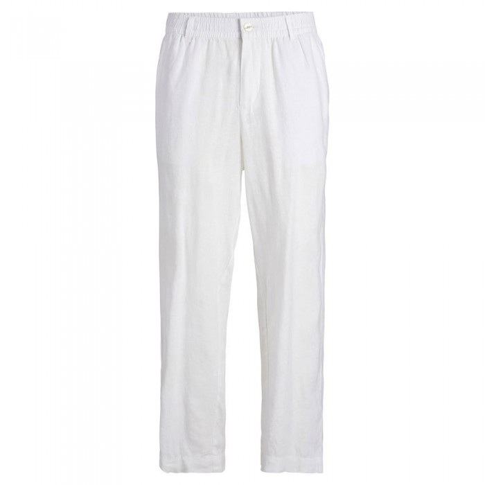 [해외]잭앤존스 Karl Lawrence Linen 치노 팬츠 140691106 Bright White