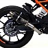 [해외]ARROW Dark GP2 KTM Duke 125 ´17-20 인증된 머플러 9140448119 Black