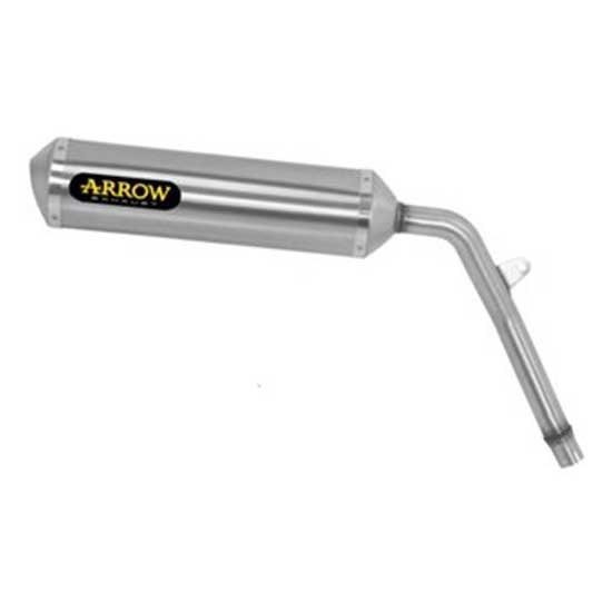 [해외]ARROW Off-Road Thunder Aluminium Honda Xl 125 V Varadero ´01-12 인증된 머플러 9140448789 Silver