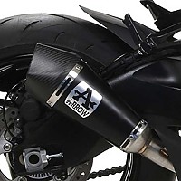 [해외]ARROW X-Kone 숏 Dark Suzuki Katana 1000 ´19-20 머플러 9140449378 Black