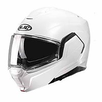 [해외]HJC 컨버터블 헬멧 i100 Solid 9140771327 Pearl White