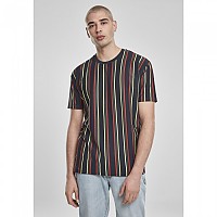 [해외]URBAN CLASSICS 티셔츠 Printed Oversized Retro Stripe (Big ) 138679281 bleu marine/marron