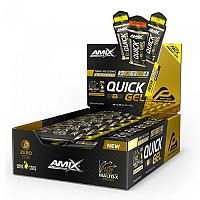 [해외]AMIX 빠른 45g 40 단위 레몬 에너지 젤 상자 4137520359 Black