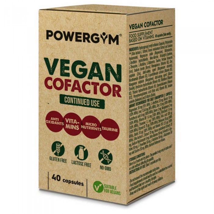 [해외]POWERGYM Vegan Cofactor 40 단위 4138050127 Beige