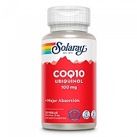 [해외]SOLARAY Ubiquinol CoQ-10 100mgr 30 단위 4138063538 Red