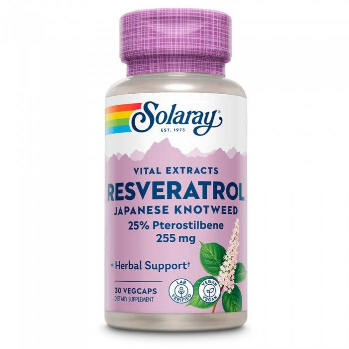 [해외]SOLARAY Super Resveratrol 250mgr 30 단위 4138063543 Red