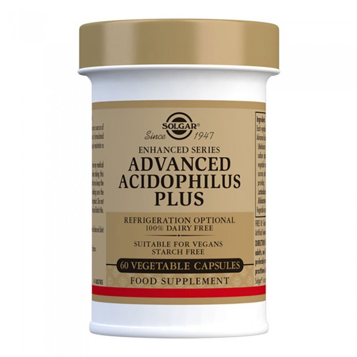 [해외]SOLGAR 중립 맛 Advanced Acidophilus Plus 60 모자슐 4138723707