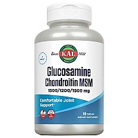 [해외]KAL 골관절 지원 Glucosamine Chondroitin MSM 90 정제 4140178337