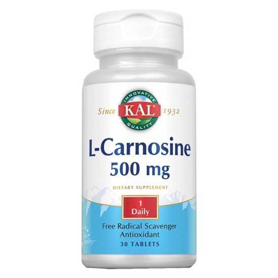 [해외]KAL 아미노산 L-Carnosine 500mg 30 정제 4140178341