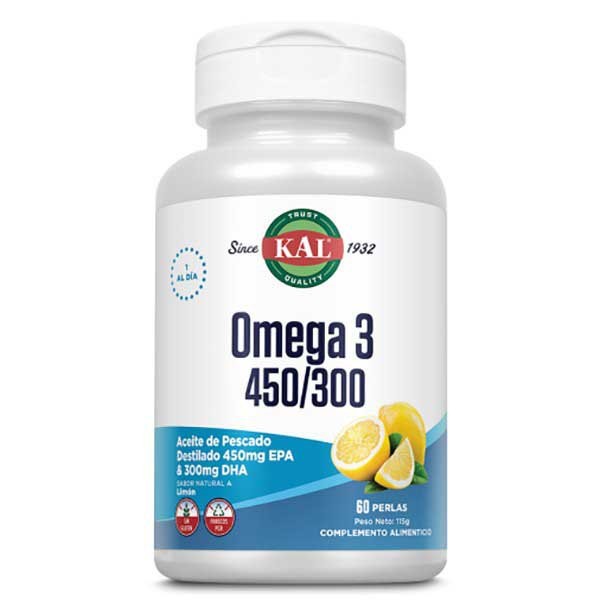 [해외]KAL 필수지방산 Omega 3 450/300 60 소프트젤 4140178352