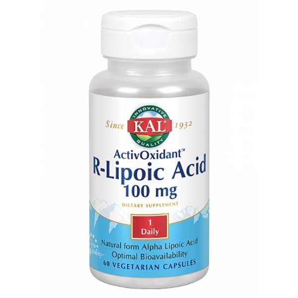 [해외]KAL 항산화제 R-Lipoic Acid ActivOxidant 60 모자 4140178356