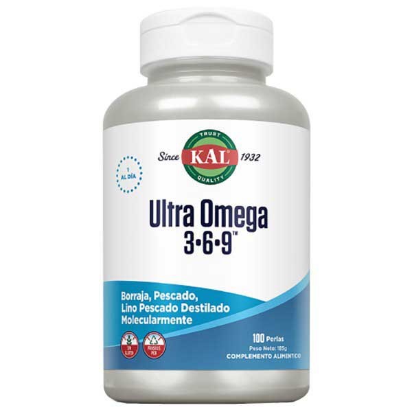 [해외]KAL 필수지방산 Ultra Omega 3-6-9 100 소프트젤 4140178365