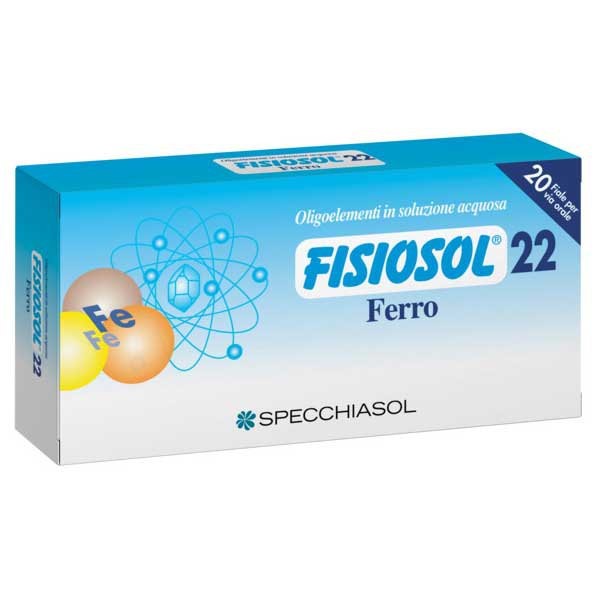 [해외]SPECCHIASSOL 철 미량 원소 Fisiosol 22 20 바이알 4140178443