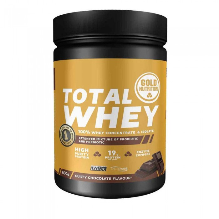 [해외]GOLD NUTRITION 분말 음료 Total Whey 800g Chocolate 4140664186 Multicolor