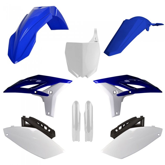 [해외]POLISPORT OFF ROAD MX Full 야마하 YZ250F (10-13) OEM (10-12) 91400 오토바이 플라스틱 키트 9140846134 Blue / White / Black