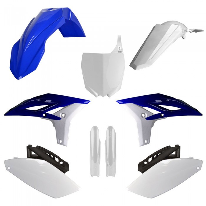 [해외]POLISPORT OFF ROAD MX Full 야마하 YZ250F (10-13) OEM 91401 오토바이 플라스틱 키트 9140846135 Blue / White / Black