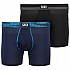 [해외]SAXX 언더웨어 복서 Sport Mesh 2 단위 5140645629 Navy Digi Dna / Black