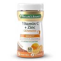 [해외]NATURES BOUNTY 비타민 C + Zinc 60 젤리 1139743818