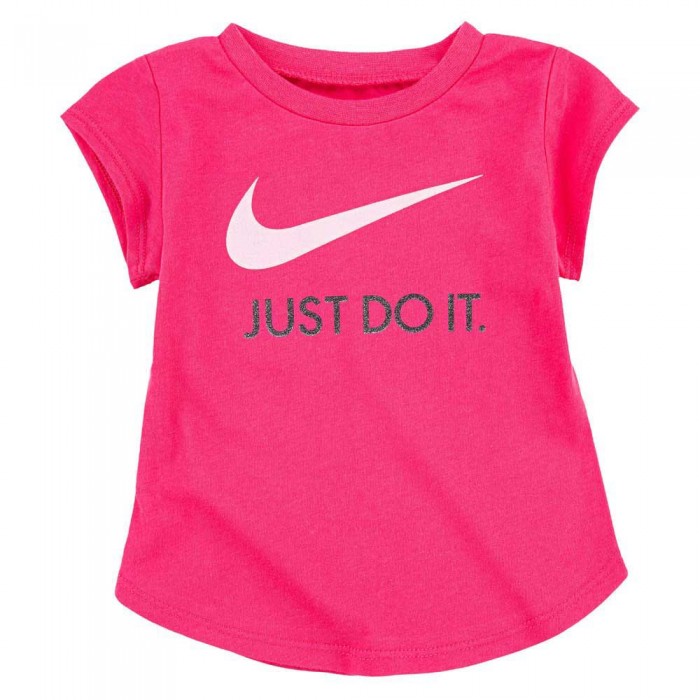 [해외]나이키 KIDS Swoosh Lt Just Do It 반팔 티셔츠 15139793440 Dark Hyper Pink