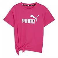 [해외]푸마 반팔 티셔츠 Ess+ 로고 Knotted 15140130913 Garnet Rose