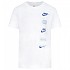[해외]나이키 KIDS 반팔 티셔츠 Club+ Badge 15140365305 White