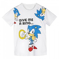 [해외]CERDA GROUP 반소매 티셔츠 Sonic 15140672466 White