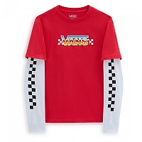 [해외]반스 긴팔 티셔츠 B Bosco Twofer 15140757763 Racing Red