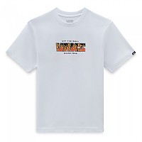 [해외]반스 반소매 티셔츠 Digi Flames 15140757814 White / White