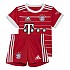 [해외]아디다스 집으로 설정 Bayern Munich Baby Kit 22/23 22/23 15138424499 Red / Red