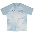 [해외]푸마 프리매치 주니어 반팔 티셔츠 Manchester City 23/24 15140131417 Silver Sky / Lake Blue