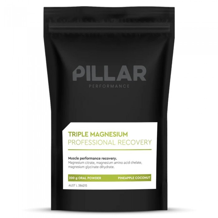 [해외]PILLAR PERFORMANCE 파인애플코코넛 Triple Magnesium Professional Recovery 200g 6140753952