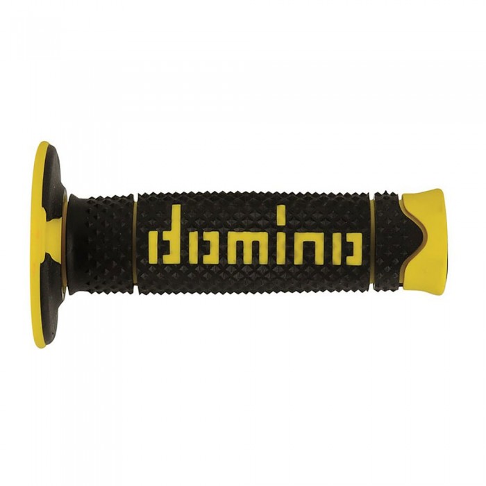 [해외]DOMINO DSH Off Road Closed End 핸들 그립 9140821598 Negro - Amarillo