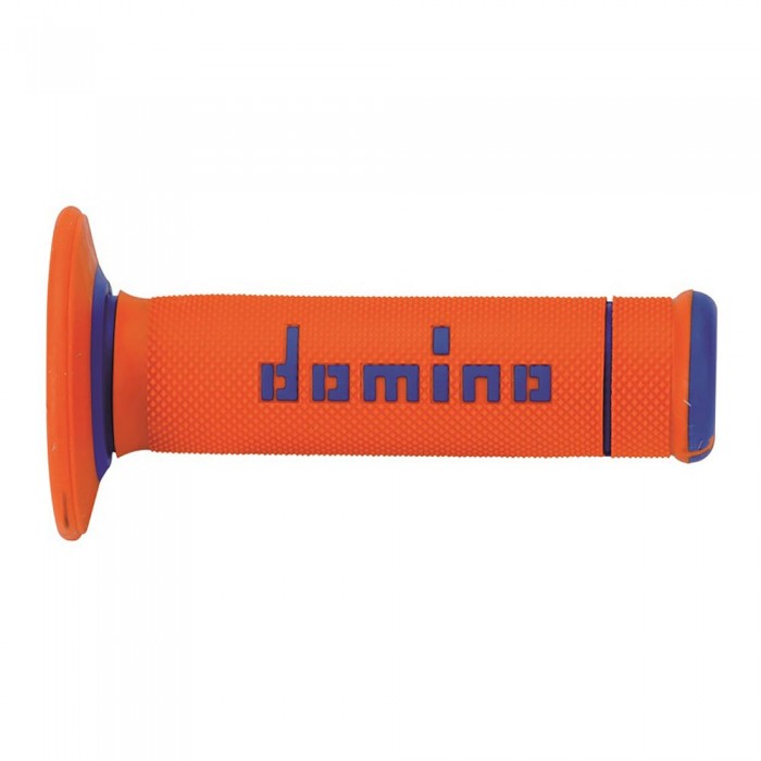 [해외]DOMINO Off Road X-Treme Closed End 핸들 그립 9140821675 Orange / Blue