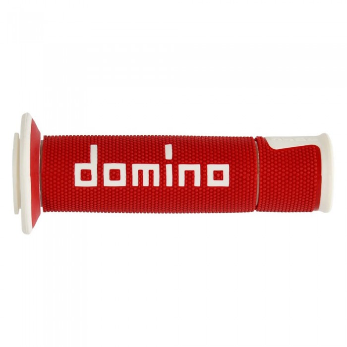 [해외]DOMINO On Road 핸들 그립 9140821678 Red / White