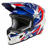 [해외]오닐 3SRS Ride 오프로드 헬멧 9140270151 Blue / White / Red