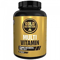 [해외]GOLD NUTRITION 종합비타민 60 단위 중립적 맛 7137993717 Black
