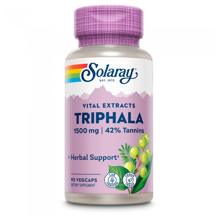 [해외]SOLARAY Triphala 500mgr 90 단위 7138063658 Lila