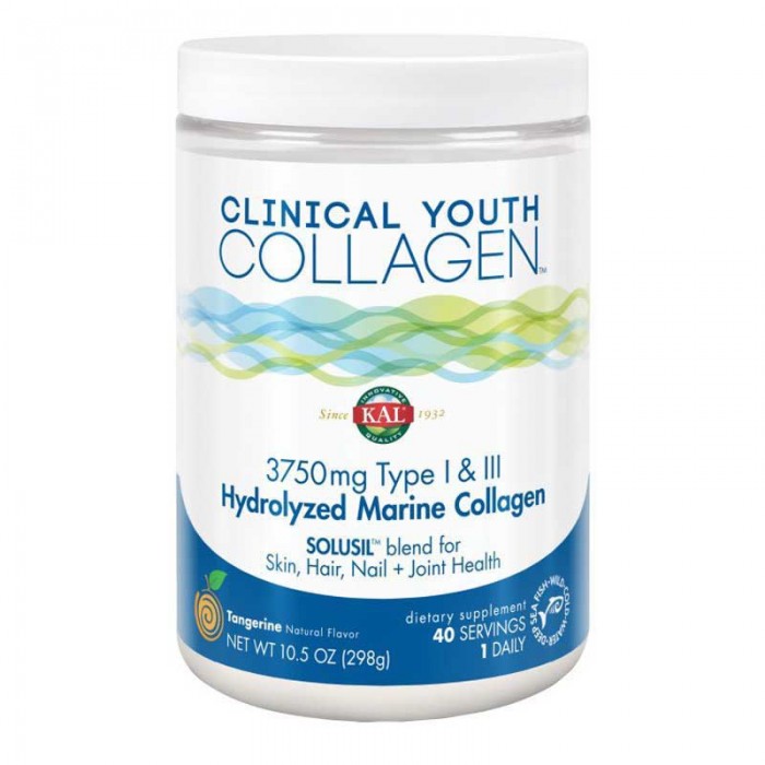 [해외]KAL 골 관절 지원 귤 Clinical Youth Collagen Type I and III 298gr 7140178327