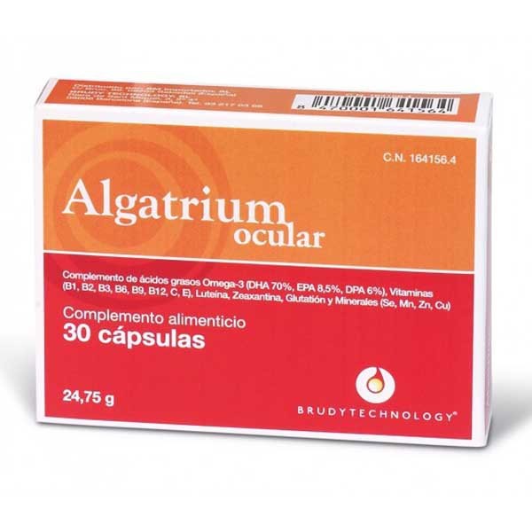 [해외]SPECCHIASSOL 종합 비타민 및 미네랄 Algatrium Ocular 280mg DHA 30 소프트젤 7140178404