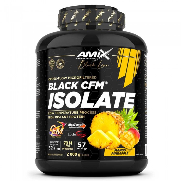 [해외]AMIX 프로틴 망고&파인애플 Black CFM Isolate 2kg 7140602658