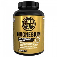 [해외]GOLD NUTRITION 마그네슘 600mg 60 단위 중립적 맛 3137993714 Black