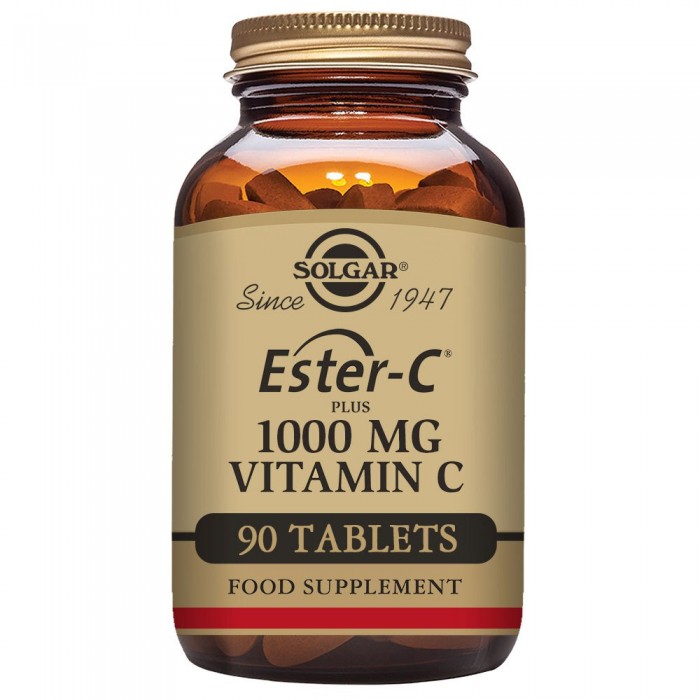 [해외]SOLGAR Ester-C Plus 1000mgr 90 단위 3138036021 Brown