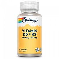 [해외]SOLARAY 비타민 D3+K2 (MK7) 60 단위 3138063272