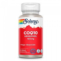 [해외]SOLARAY Ubiquinol CoQ-10 100mgr 30 단위 3138063538 Red